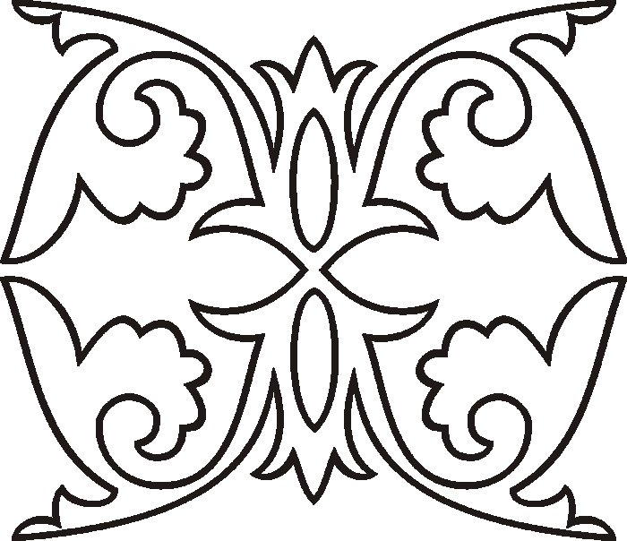 Казахский орнамент