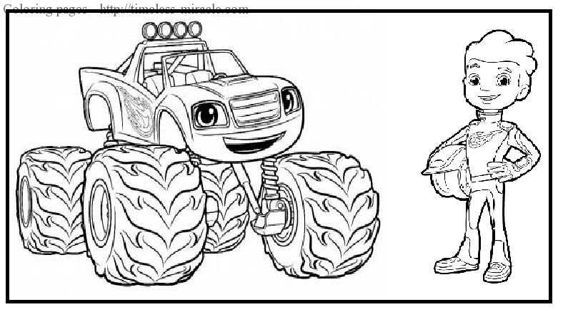 Рисунок Вспыш и чудо машинки