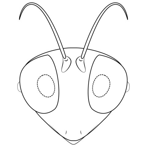 Маска Стрекозы и муравья