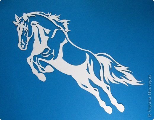 Вытынанки лошадь