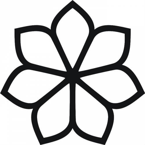 Трафарет цветов для вырезания