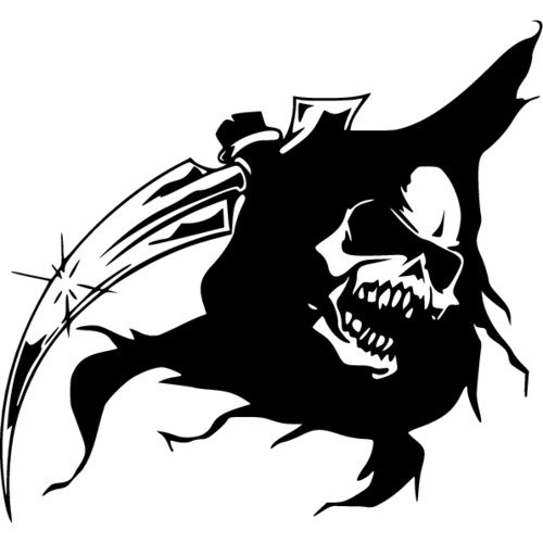 Наклейки смерть