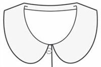 Круглый воротничок