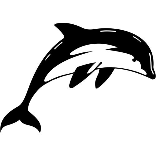 Наклейка Дельфин