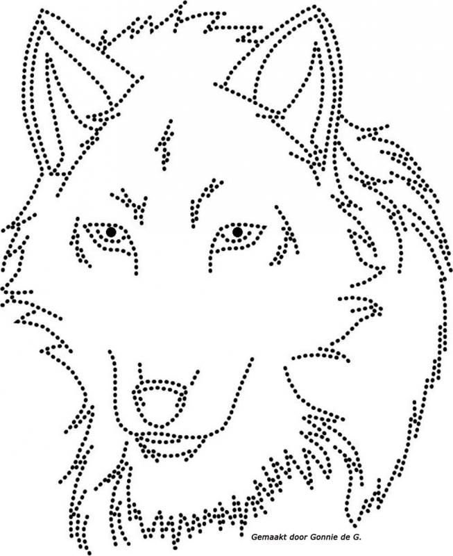 Трафарет для вышивания