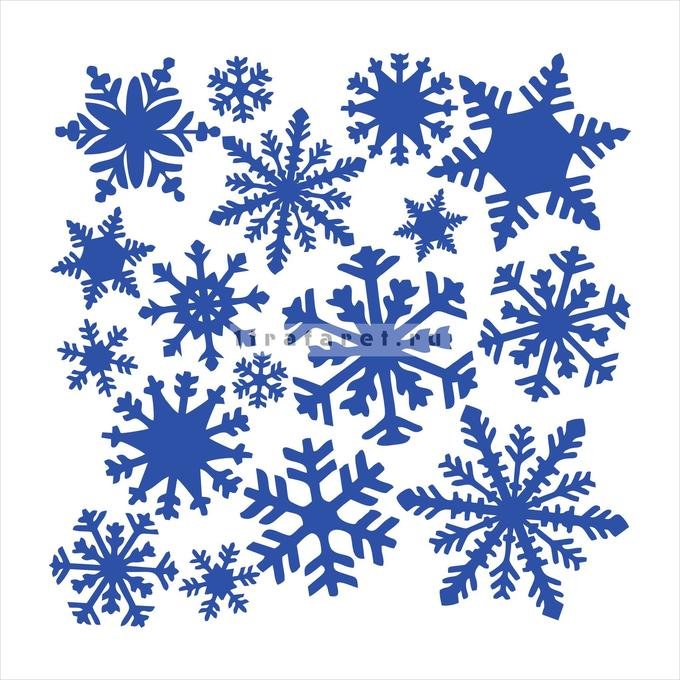 Новогодние снежинки маленькие