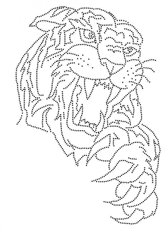 Трафарет для вышивания