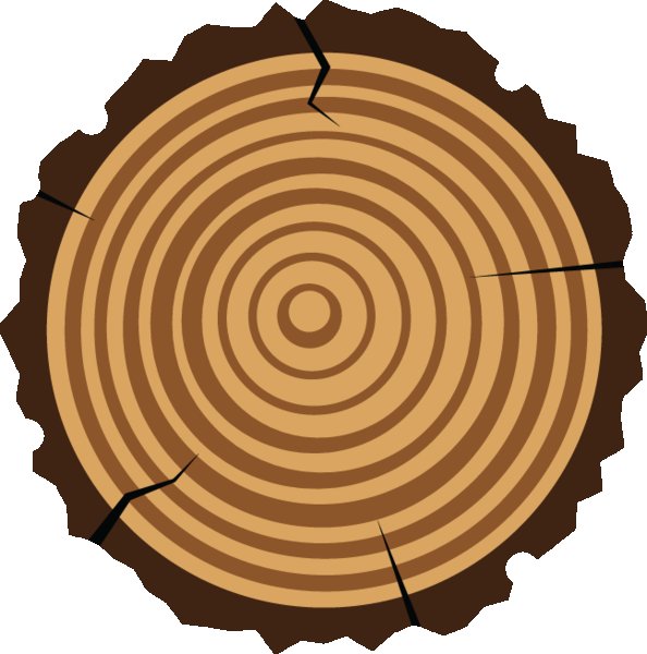 Срез дерева вектор