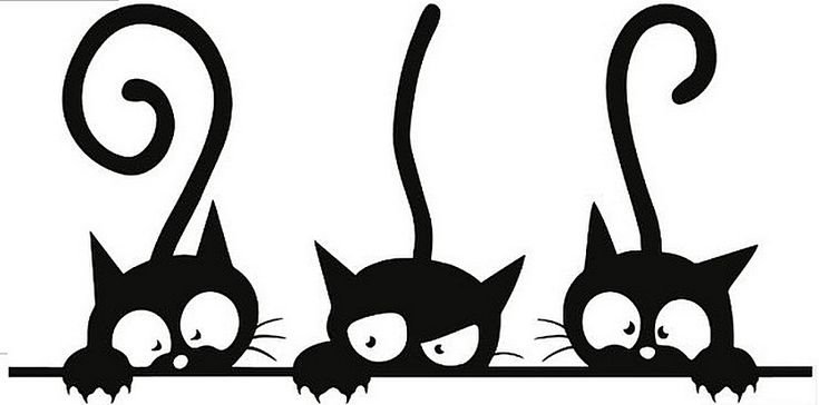 кот граффити