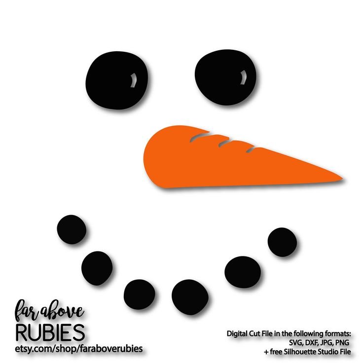 Морковка для снеговика