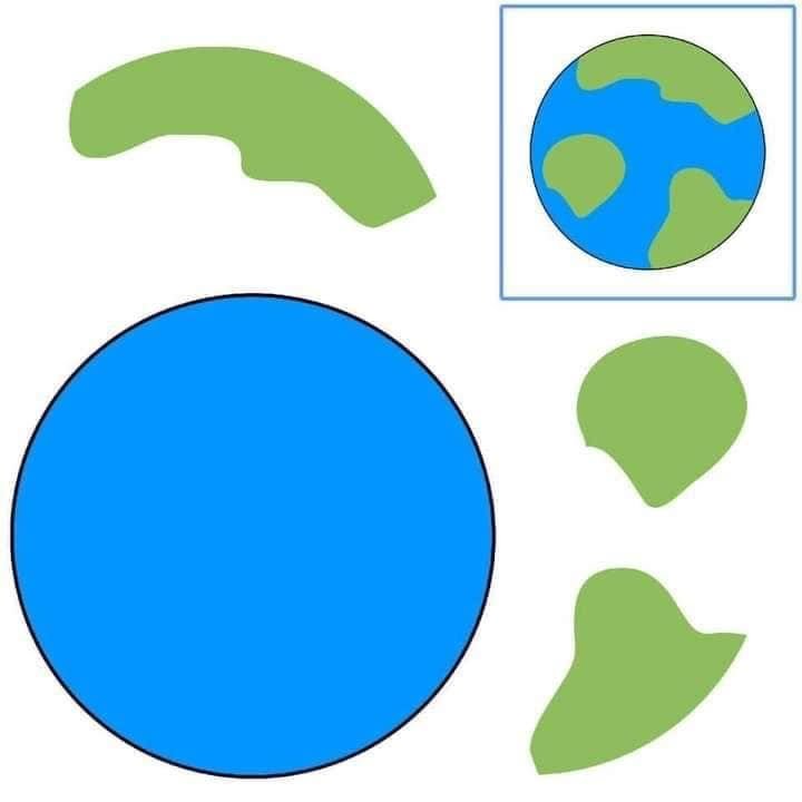 Аппликация земля