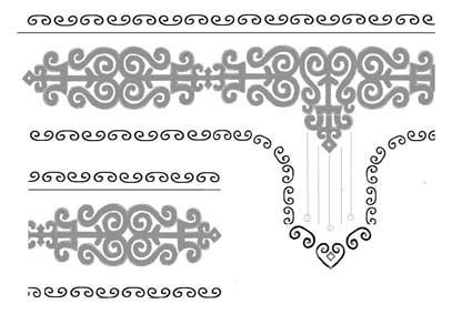 Якутские узоры орнаменты Мандар