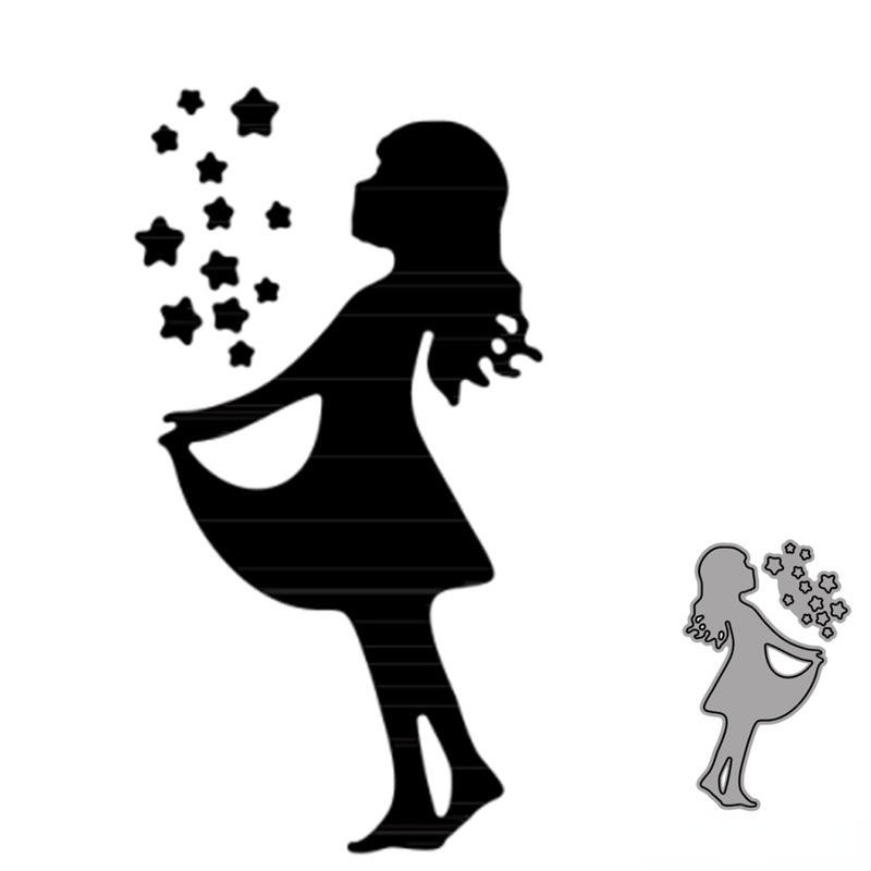 Силуэт девочки