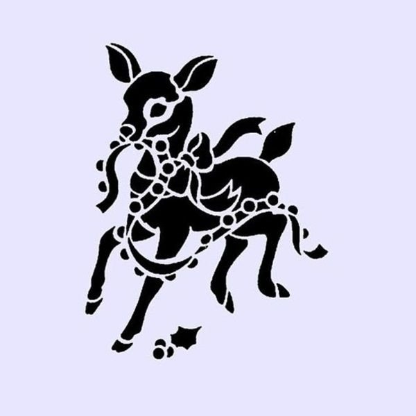 Трафареты для росписи окон