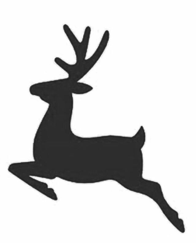 Новогодний олень