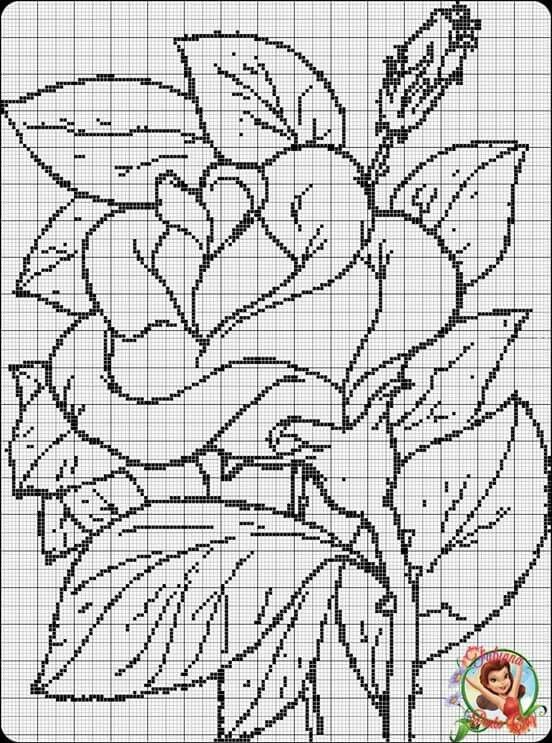 Рисунок для вышивки простой