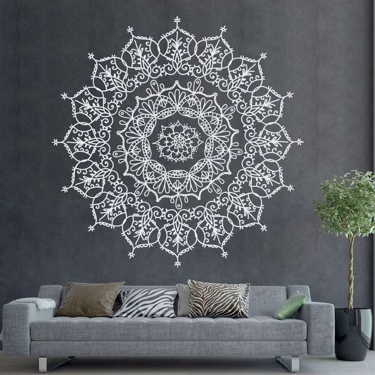 Мандала декор на стену