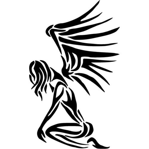 Силуэты ангелов