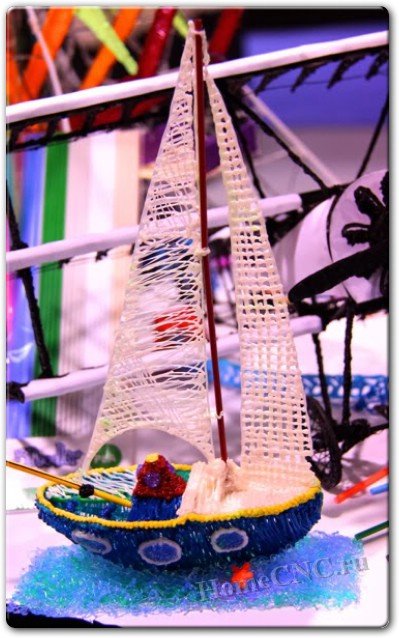 Кораблик на 3д принтере