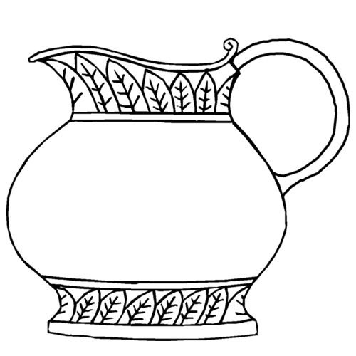 Кувшин рисунок