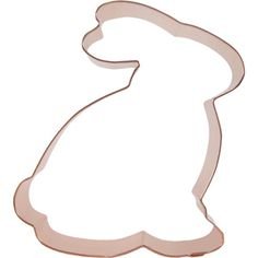 Трафарет кролика для пряника