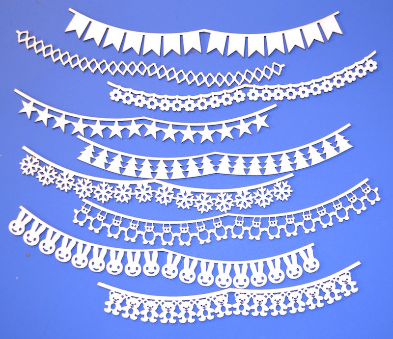 Гирлянда вырезалка