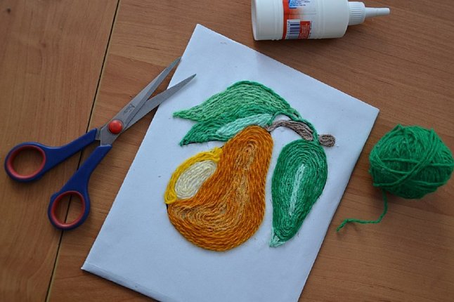 Ниткография Дельфин