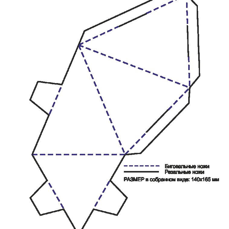 пирамида для склеивания