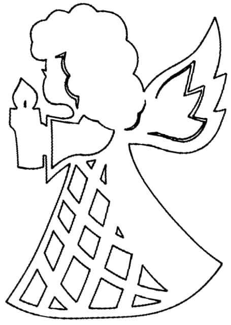 Трафареты на окна новогодние