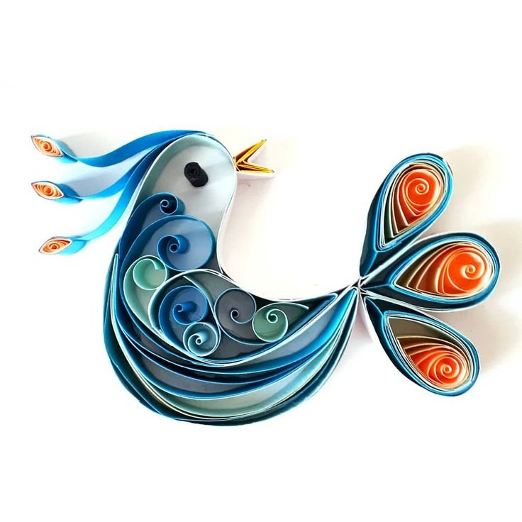 Квиллинг птицы для начинающих