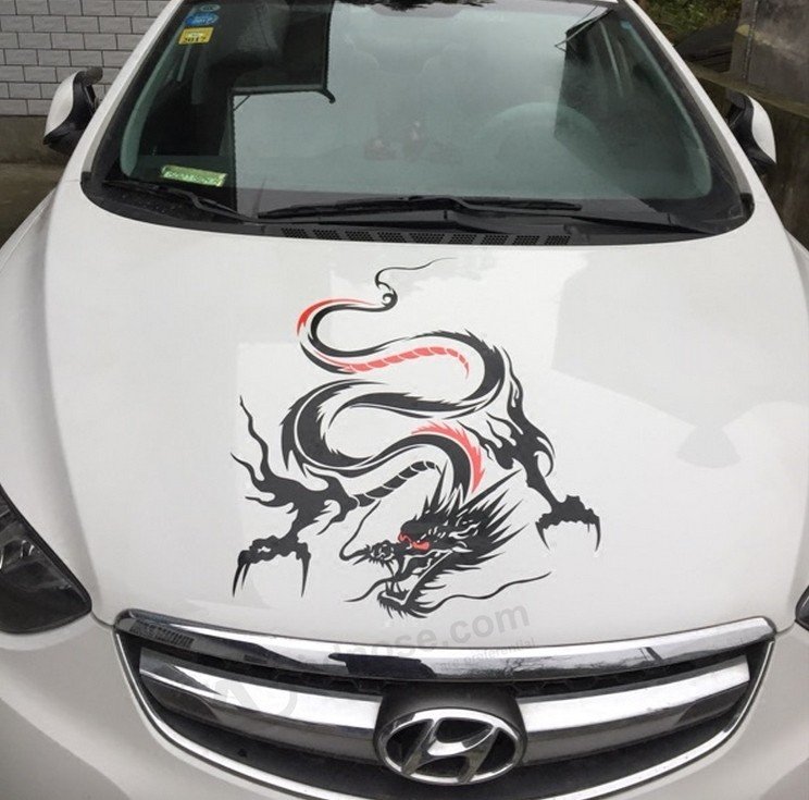 Наклейка на авто - дракон