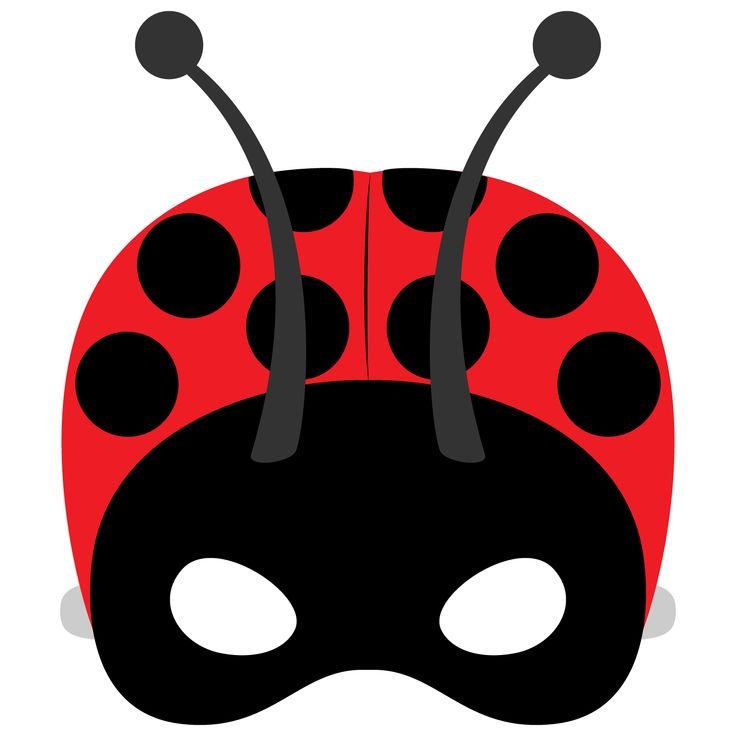 Маски насекомых для детского сада