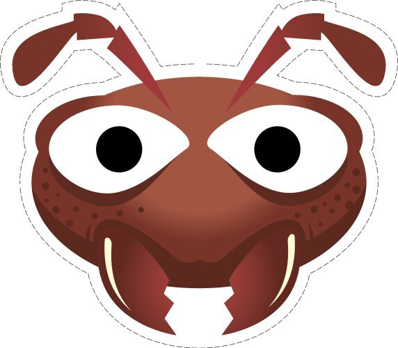 Муравей шапочка маска