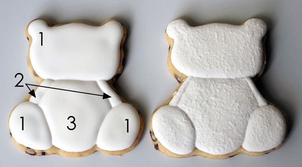 Торт в форме мишки