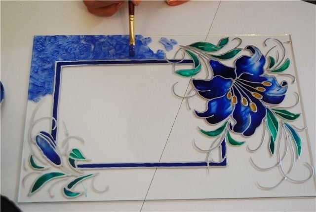 Рамка витраж