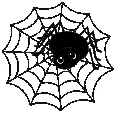 Паутина трафарет