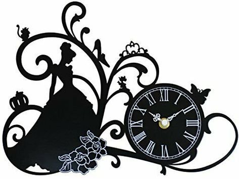 Часы силуэт