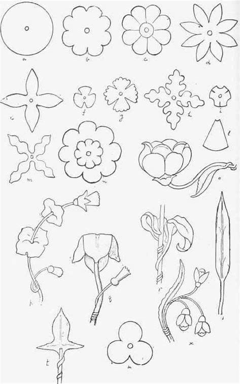 Лекало для розы из металла