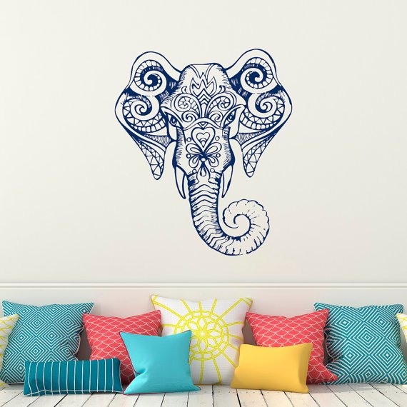 Декор стена слон