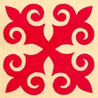 Казахский орнамент Кошкар Муиз