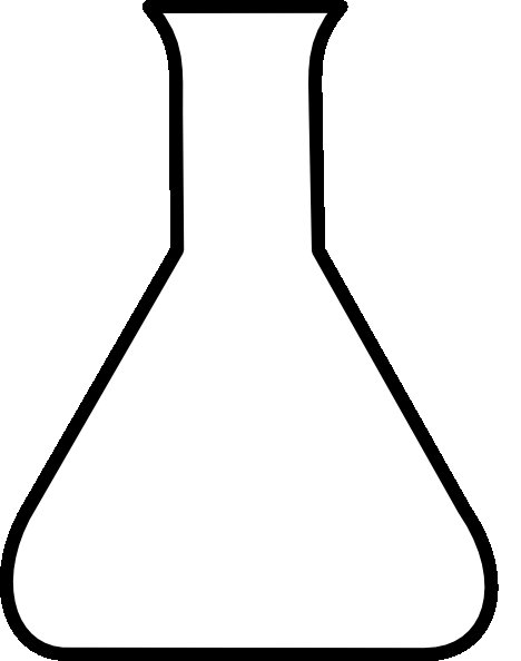 Колбочка контур