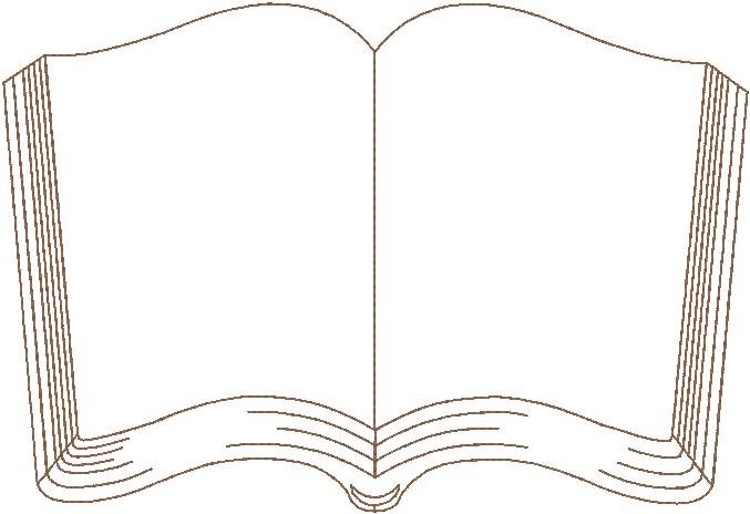 Рисунок развернутой книги