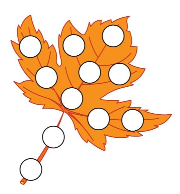 Осенние пластилиновые заплатки