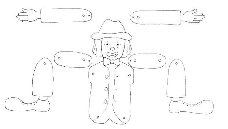 Кукла дергунчик петрушка