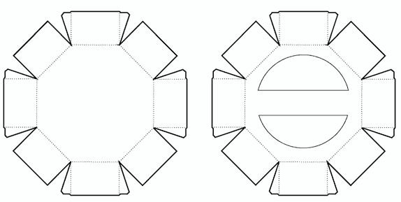 Развертка коробочки