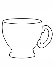 Кружка раскраска для малышей