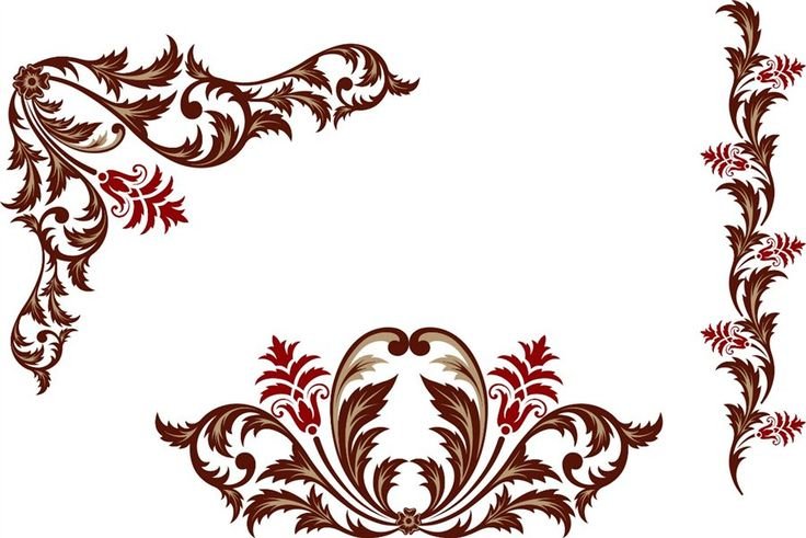 Узоры обрамление