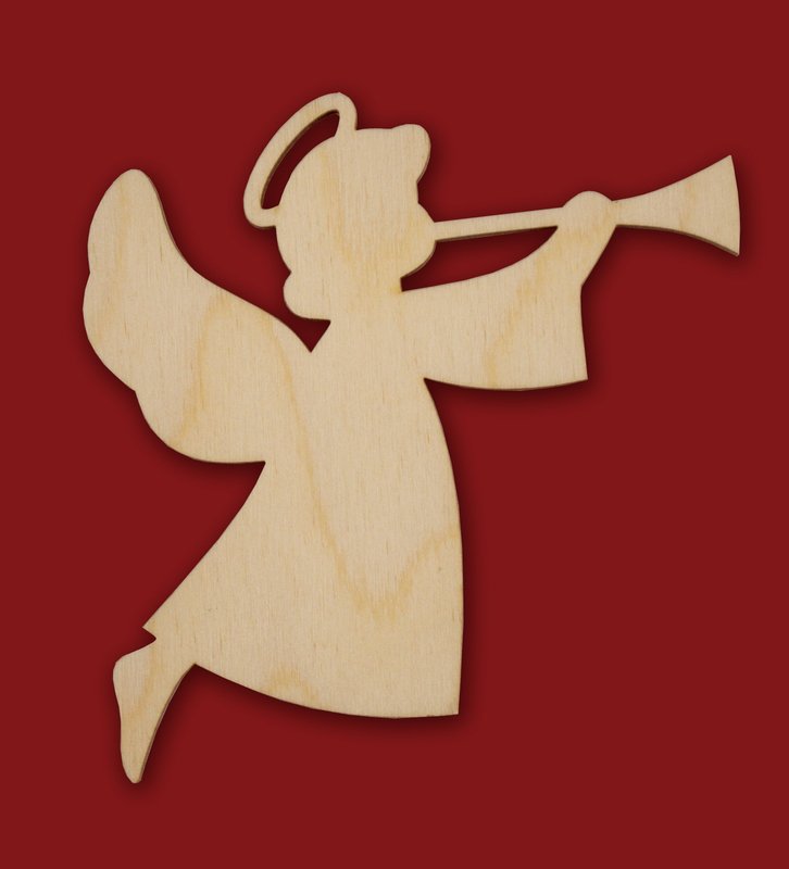 Ангелочки на фанере