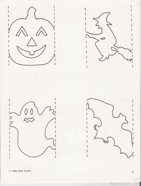 Поделки на Хэллоуин шаблоны