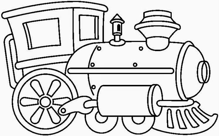 Раскраски для мальчиков паровозики